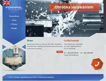 Tablet Screenshot of formpol.pl